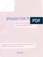 English For Fun. Jocuri Si Activitati - Clasa Pregatitoare