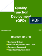 Quality Function Deployment (QFD) : Besterfield, Mech. Eng