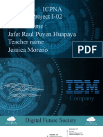 Project I-02 Icpna Student Name: Jafet Raul Puyen Huapaya Teacher Name: Jessica Moreno