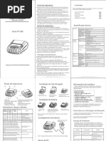 PT-380 user's manual portugues