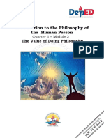 Introduction To The Philosophy of The Human Person