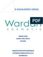PR Process Wardah Halal Cosmetic