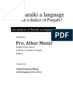 Is Saraiki a language or a dialect.pdf