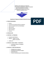 ESQUEMA DE TRABAJO DE GRADO AIS Sistemas de Informacion