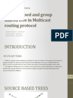Source Based and Group: Shared Tree in Multicast Routing Protocol