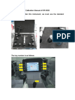 Calibration Manual of KR-9000
