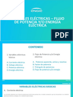 Variables electricas_Flujo de potencia de energía calibrar