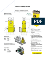 HDP 140 High Pressure Pump Series: Design Criteria