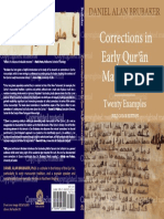 Corrections in Early Quran Manuscripts