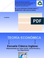 Teorias de La Actividad Financieras y Requerimiento Organizacional