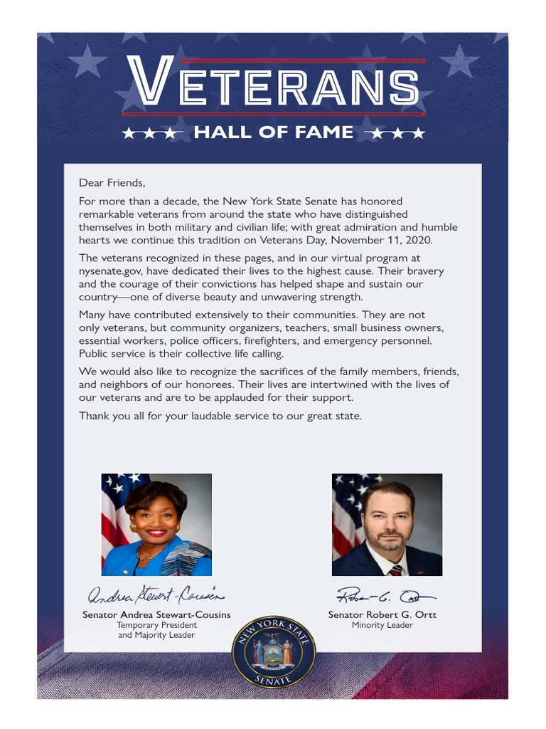 2020 VHOF-Honoring Our Veterans | PDF | 82nd Airborne Division | United  States Navy