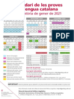 Calendari de Proves de Catala