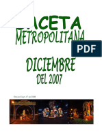 Gaceta Diciembre 2007