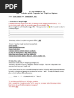 SFC 160 Nutrition For Life Lab: Evaluation of Body Composition and Weight Loss Regimens