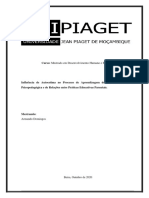 Influência de Autoestima no Processo de Aprendizagem dos alunos numa visão Psicopedagógica e de Relações entre Práticas Educativas Parentais. Armando Domingos cccc.pdf