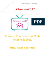 Mis Clases 6 Martes 27 Oct Primaria