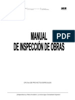 Manual inspección de obras