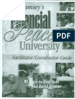 Dave Ramsey Financial Peace University Coordinator Guide PDF