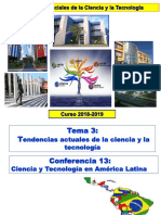 Conferencia 13 Ciencia y Tecnología en América Latina PDF