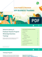 Panduan Peserta Program - WhatsApp Business Training
