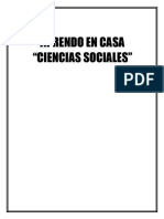 Portafolio Del Area de Ciencias Sociales - 2020
