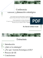 Conferencia_ Gestión y planeación estratégica 