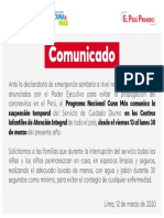 Comunicado Coronavirus Ut PDF