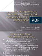 Tehnica crown-down endo