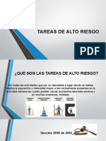 Tareas de Alto Riesgo