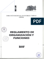 ROF-Direcci N Regional de Energ A y Minas