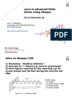 46910: PHD Course in Advanced Finite Element Simulations Using Abaqus