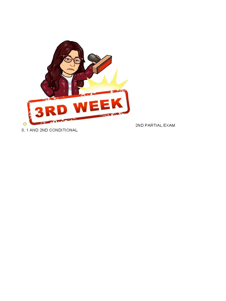 3rd Week 2nd Partial Exam | PDF