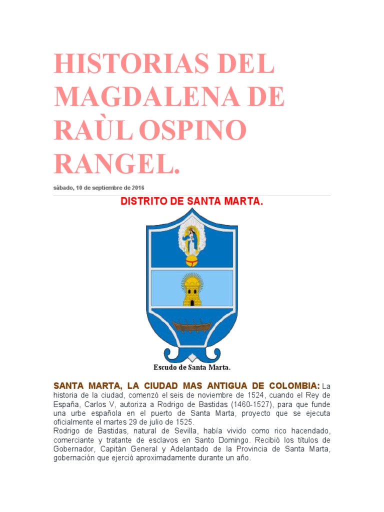 Significado del Escudo de Santa Marta | PDF | Papa