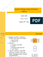 Combinational Design Using Schematic Capture: ELEC 4200