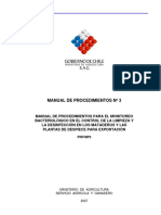 Manual Procedimientos 3 Monitoreo Bacteriologico Limpieza Desinfeccion