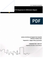 2020 CPS Response To Wittmann Report