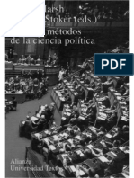 3. Teoría y Métodos de Ciencia Política (Intro) - STOKER