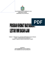 Kertas Kerja Lestari RNR Bagan Ajam