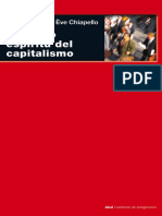 Boltanski y Chiapello - El Nuevo Espíritu Del Capitalismo