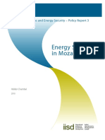 Energy Security Mozambique