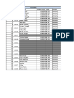 JG and JH attendance