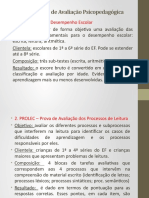 Provas e Testes de Avaliacao Psicopedagogica [Salvo automaticamente].pptx