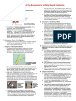 Dirty Bomb Response Guide