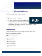 Seguridad e Higiene en Los Alimentos PDF