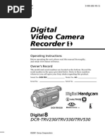 Digital Video Camera Recorder: DCR-TRV230/TRV330/TRV530