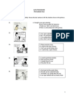 Gapai Programme PPD Kubang Pasu English Paper 1 Question 11 - 15