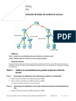 5.2.2.4 Packet Tracer - ACL Demonstration