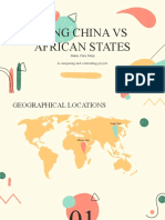 Comparing Government and Economics of Song China and African States