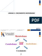 Unidad No. 4. Crecimiento Microbiano