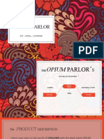 Opium Parlor: Sit Chill Unwind